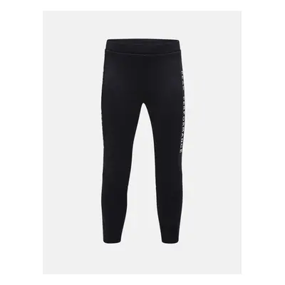 Legíny peak performance jr rider pants black/grey melange