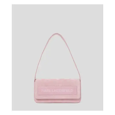 Kabelka karl lagerfeld k/essential k md flap shb sued pink mist