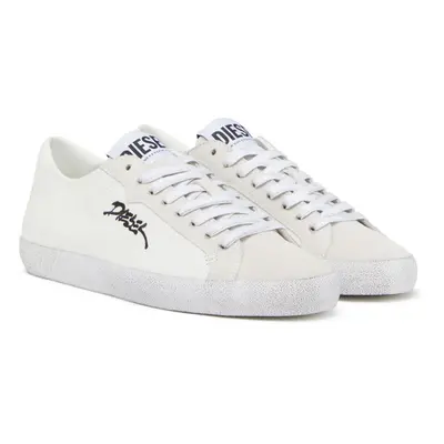 Tenisky diesel leroji s-leroji low w sneakers white/black