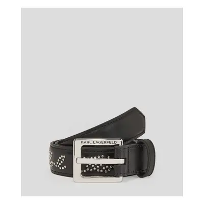 Opasek karl lagerfeld k/signature rocky belt black