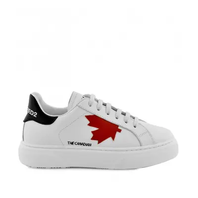 Tenisky dsquared2 the canadian sneakers brand logo white