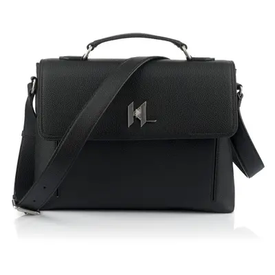 Taška na notebook karl lagerfeld k/turnlock briefcase black