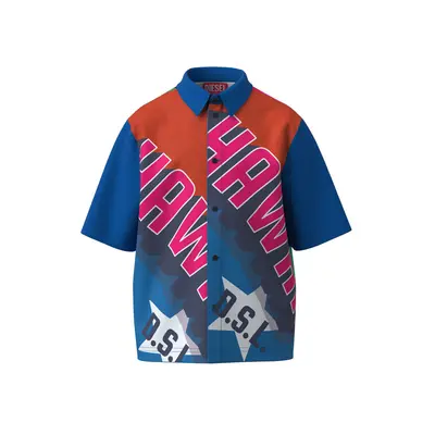 Košile diesel mcasy over shirt multicolor