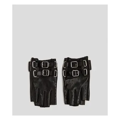 Rukavice karl lagerfeld k/biker fl glove black