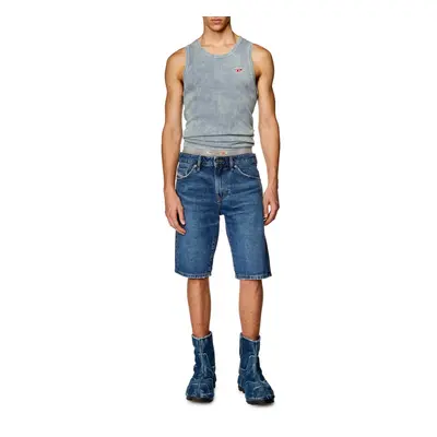 Šortky diesel slim-short shorts blue