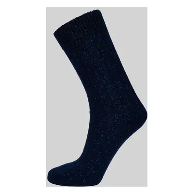 Ponožky camel active camel men bootsocks tweedyarn blue