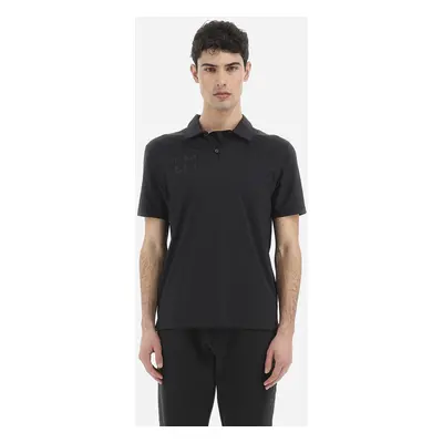 Polokošile la martina man short sleeves polo heavy s black