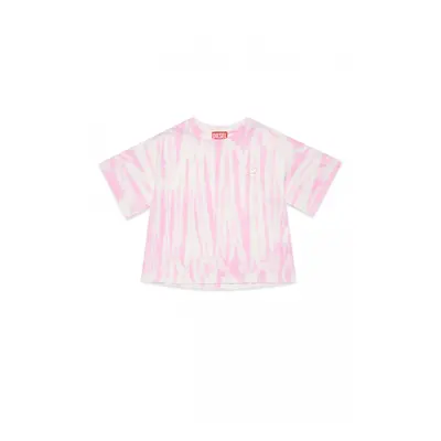 Tričko diesel toilssi t-shirt pastel pink