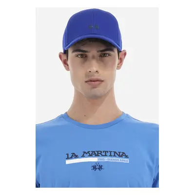 Kšiltovka la martina man baseball hat cotton twill princess blue