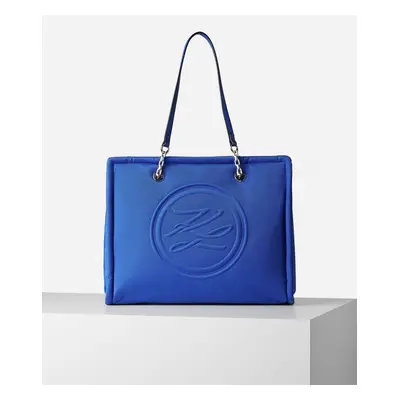 Kabelka karl lagerfeld k/autograph soft lg tote nylon strong blue