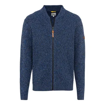 Svetr camel active knitted jacket true blue