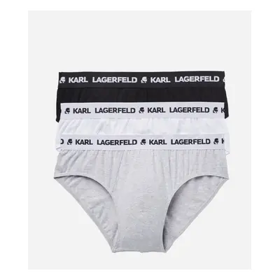 Spodní prádlo karl lagerfeld logo briefs set 3-pack multi