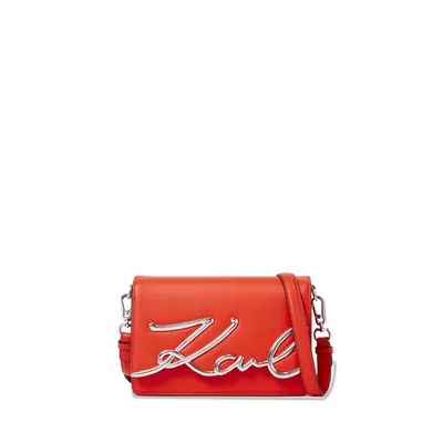 Kabelka karl lagerfeld k/signature md shoulderbag poppy red