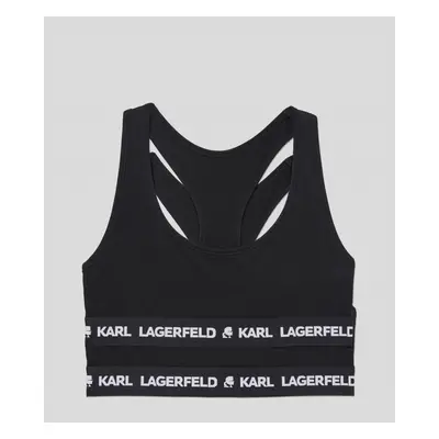 Spodní prádlo karl lagerfeld logo bralette 2-pack black2