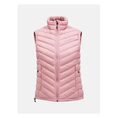 Vesta peak performance w frost down vest warm blush/ombre blue