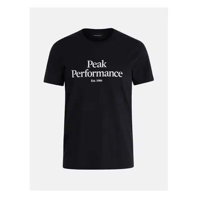 Tričko peak performance m original tee black/black