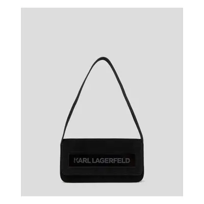 Kabelka karl lagerfeld k/essential k md flap shb sued black