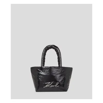 Kabelka karl lagerfeld k/signature soft md tote nylon black