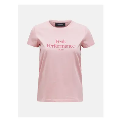 Tričko peak performance w original tee warm blush/ombre blue