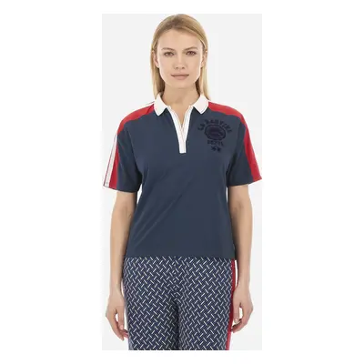 Polokošile la martina woman polo s/s piquet stretch navy