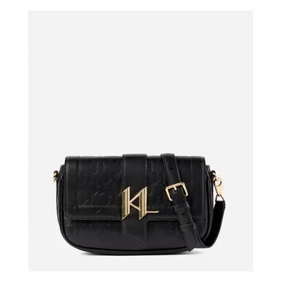 Kabelka karl lagerfeld k/saddle shoulderbag emboss black