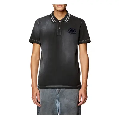 Polokošile diesel t-smid polo shirt black4