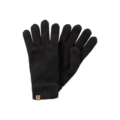 Rukavice camel active knitted gloves black