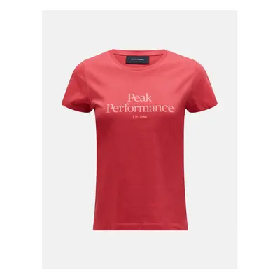 Tričko peak performance w original tee softer red