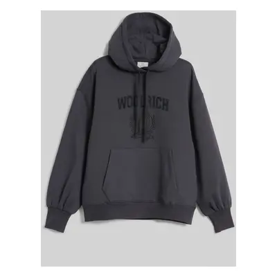 Mikina woolrich woolrich ivy hoodie black