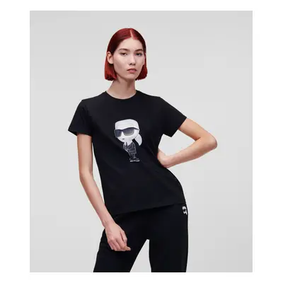 Tričko karl lagerfeld ikonik 2.0 karl t-shirt black