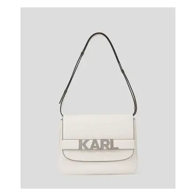 Kabelka karl lagerfeld k/letters flap shoulderbag white