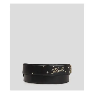 Popruh na kabelku karl lagerfeld k/pins strap black