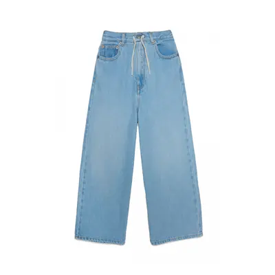 Džíny mm6 trousers blue denim