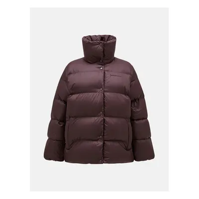 Bunda peak performance w down puffer desert plum