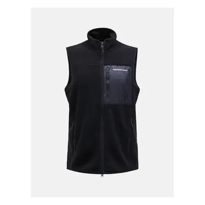 Vesta peak performance m pile vest black