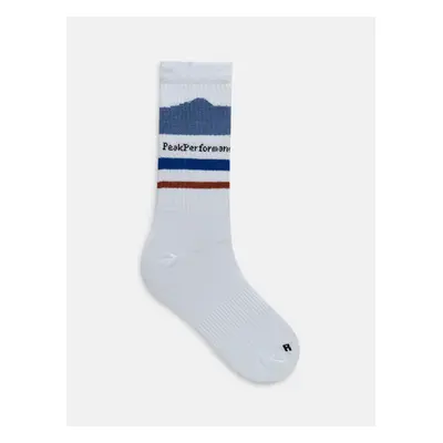 Ponožky peak performance graph sock white