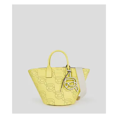 Kabelka karl lagerfeld k/ikonik 2.0 perforated tote mimosa