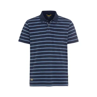 Polokošile camel active polo stripe indigo