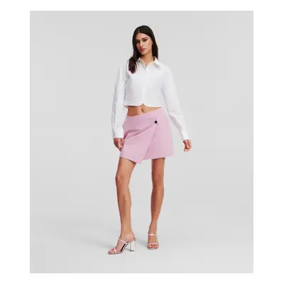 Sukně karl lagerfeld hun kim's edit wrap skirt orchid bouquet