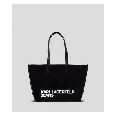 Kabelka karl lagerfeld jeans essential logo tote black