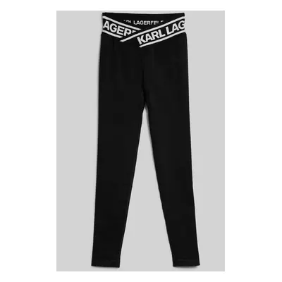 Legíny karl lagerfeld seamless logo leggings black