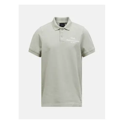 Polokošile peak performance jr original polo limit green