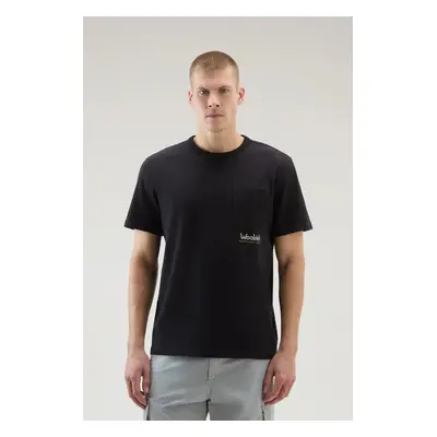 Tričko woolrich trail t-shirt black