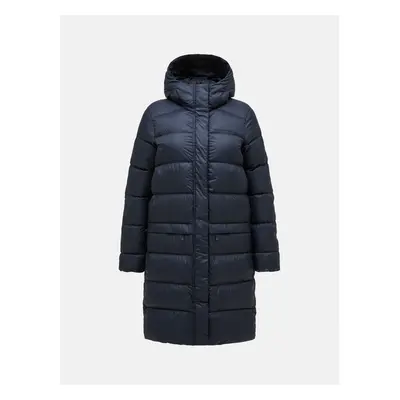 Kabát peak performance w frost down coat black/grey melange