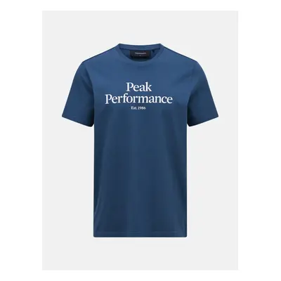 Tričko peak performance m original tee blue steel