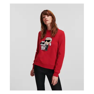 Mikina karl lagerfeld ikonik 2.0 sweatshirt chili pepper