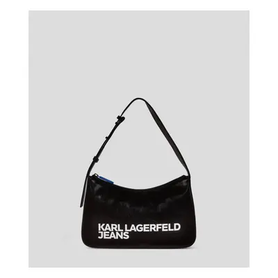 Kabelka karl lagerfeld jeans essential logo baguette black