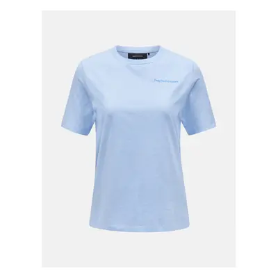 Tričko peak performance w original small logo tee amity blue