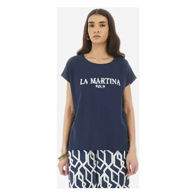 Tričko la martina woman t_shirt single jersey ja navy