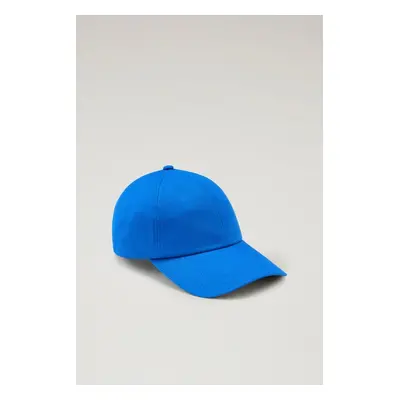 Kšiltovka woolrich unisex logo baseball cap snorkel blue